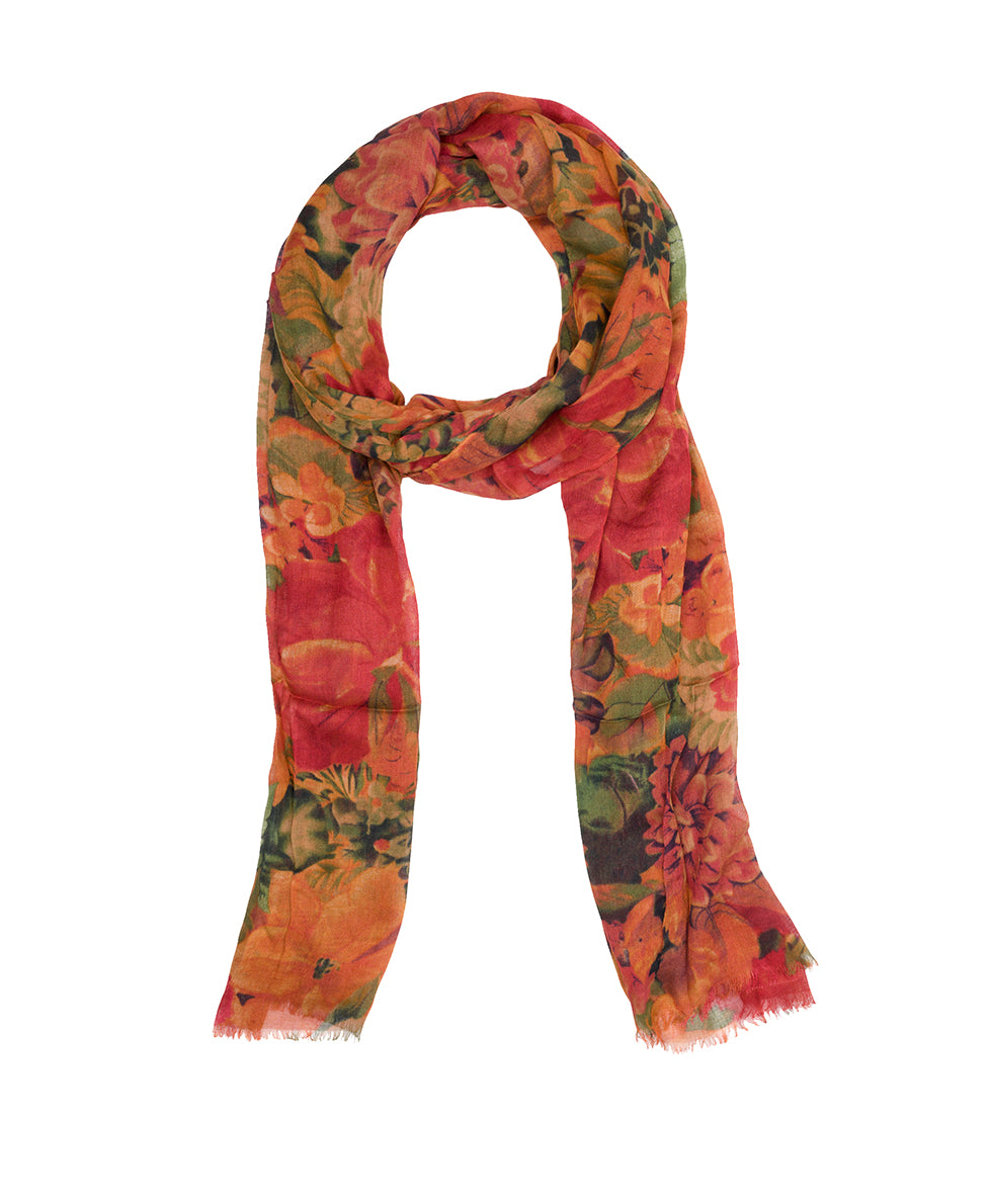 Scarf - Multi Floral - by Patricia Nash - View 1 of 3