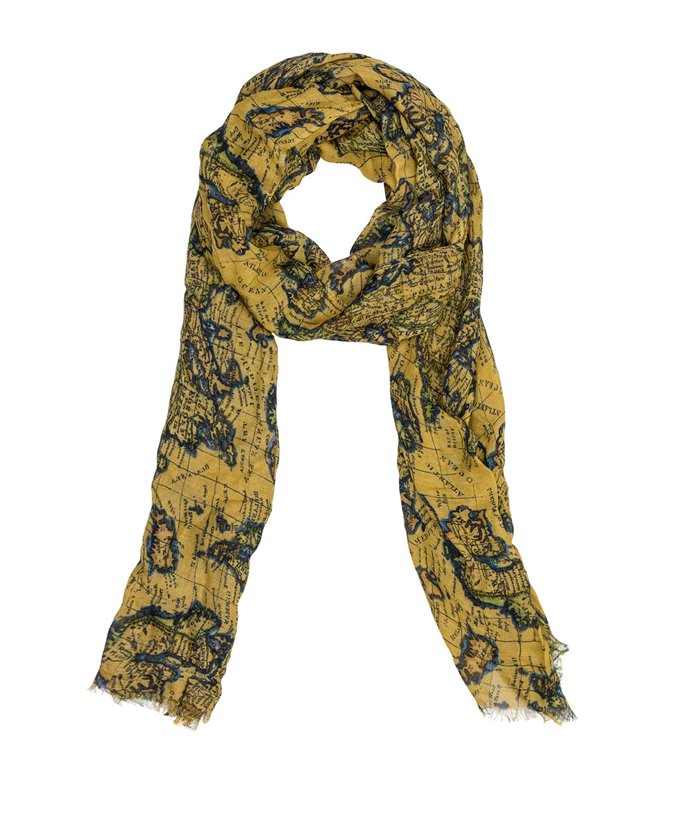 Scarf - European Map - european map - by Patricia Nash - View 1 of 3
