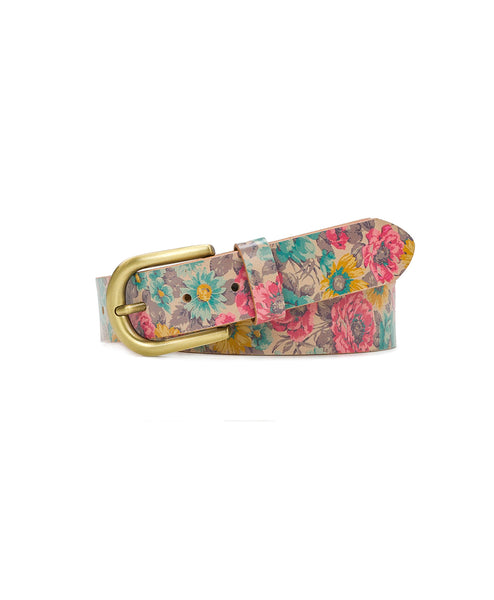 Patricia Nash 1.4 Le Fleur Bloom Vietri Leather Belt