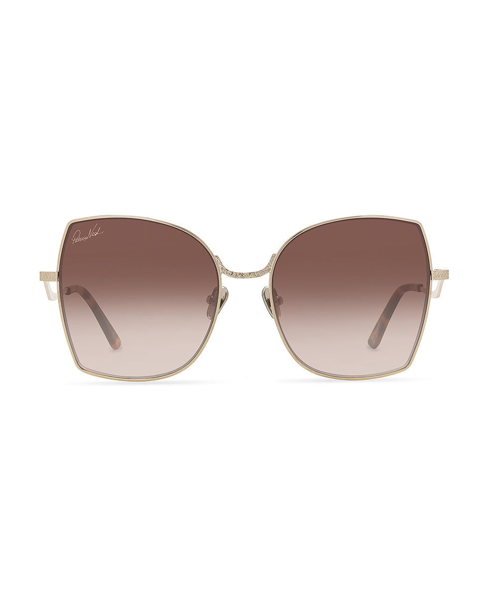 Sophia Wire Sunglasses  - Tortoise - tortoise - by Patricia Nash - View 1 of 8