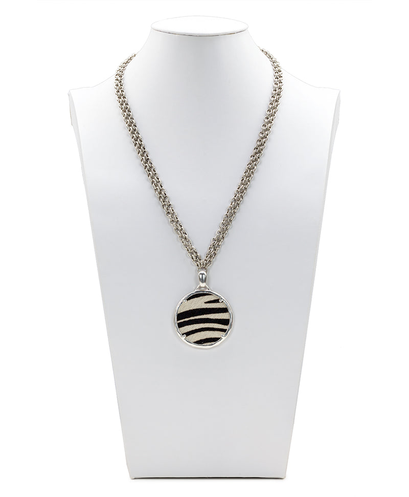 Nicolina Necklace - Zebra