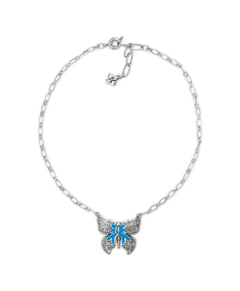 Enamel Butterfly Pendant - Charming Collection