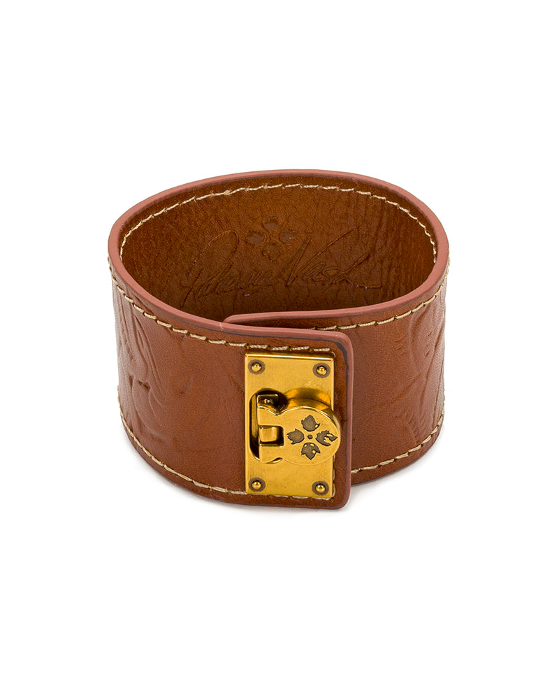 Irena Florence Leather Cuff