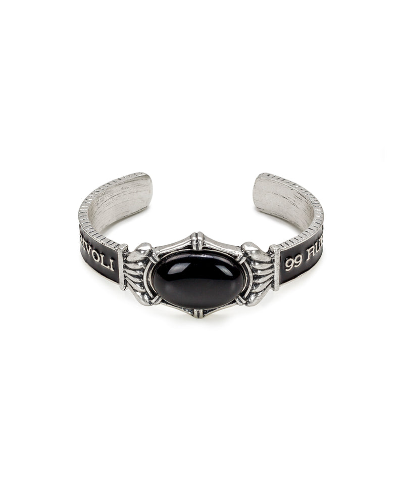 Rue De Rvioli Cuff - Paris Postal Silver Ox