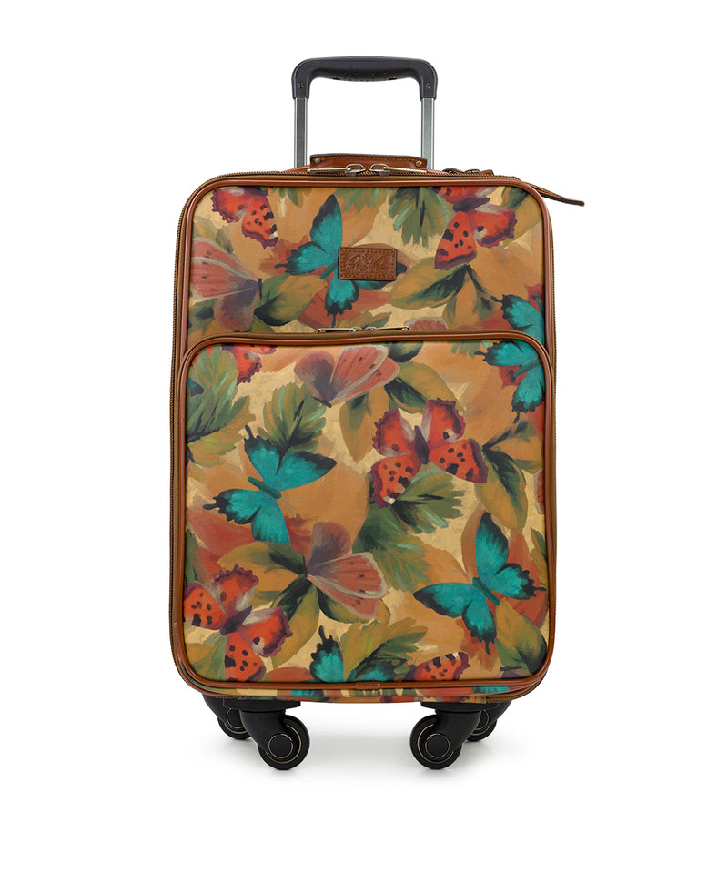 Vettore Trolley - Patina Coated Linen Canvas Watercolor Butterfly Print