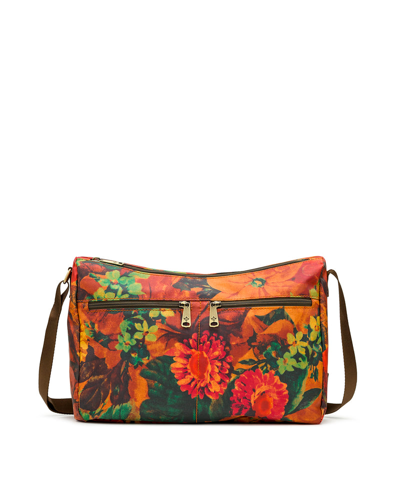 Alatri Everyday Bag - Patina Coated Linen Canvas Multi