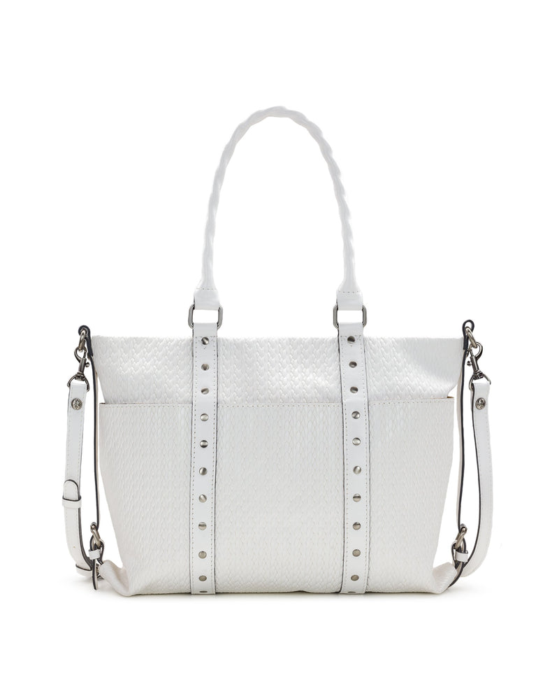 Carducci Pocket Tote - Twisted Woven Embossed