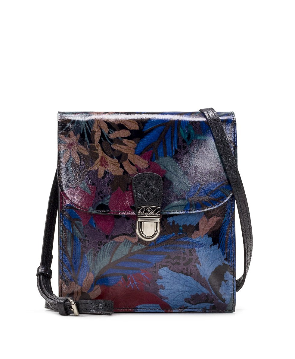 Andrea Master Crossbody Organizer Blue Forest Patricia Nash