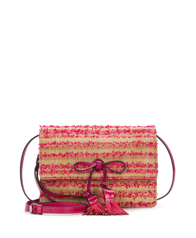 Lanza Crossbody Organizer - Ebbe Woven Straw
