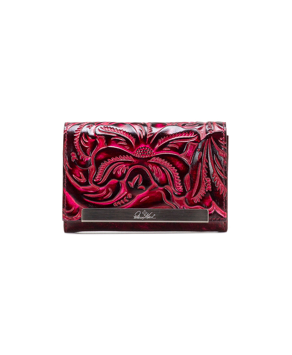 Cametti Wallet - Burnished Tooled – Patricia Nash