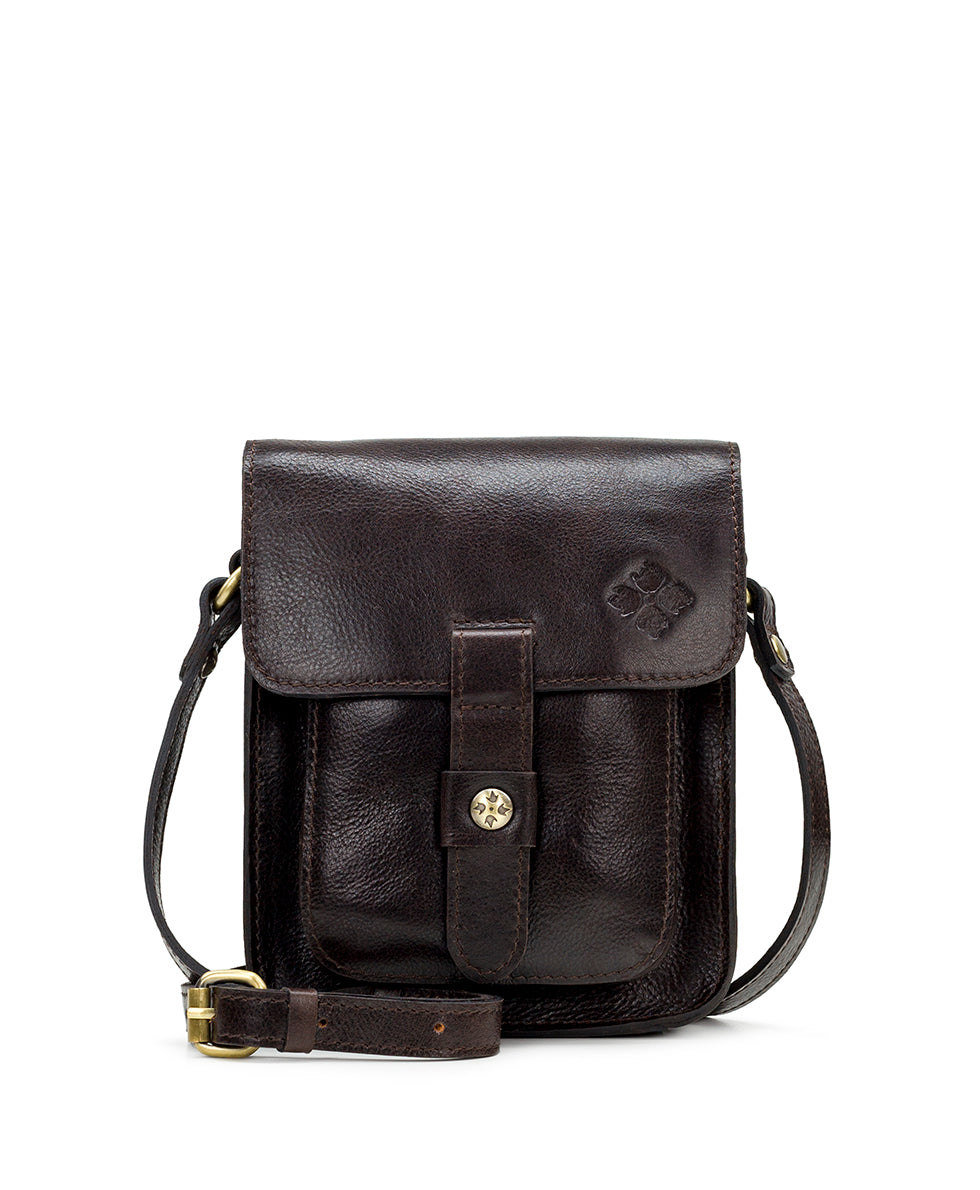 Lari Crossbody - Vintage Distressed Leather - chalk white - by Patricia Nash - View 5 of 43