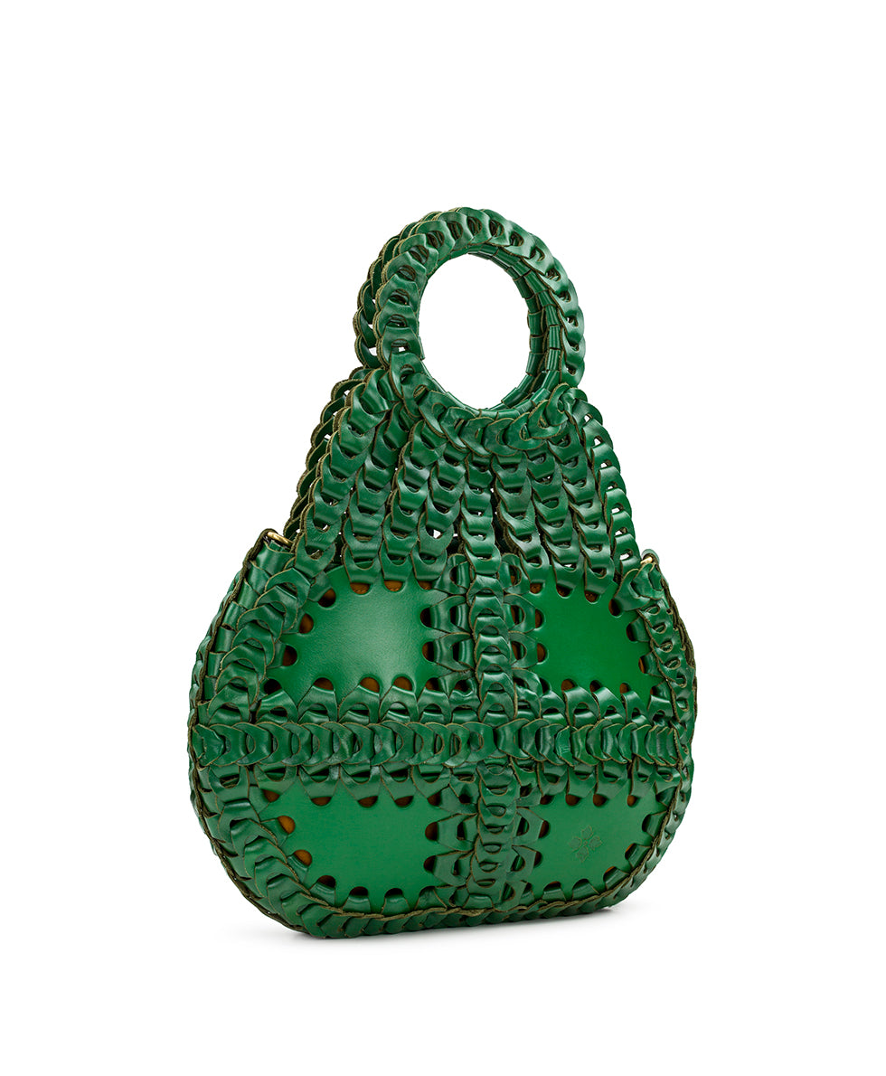Female - Pisticci Flapover Crossbody Bag - Chainlink Leather - florence - by Patricia Nash - View 32 of 60