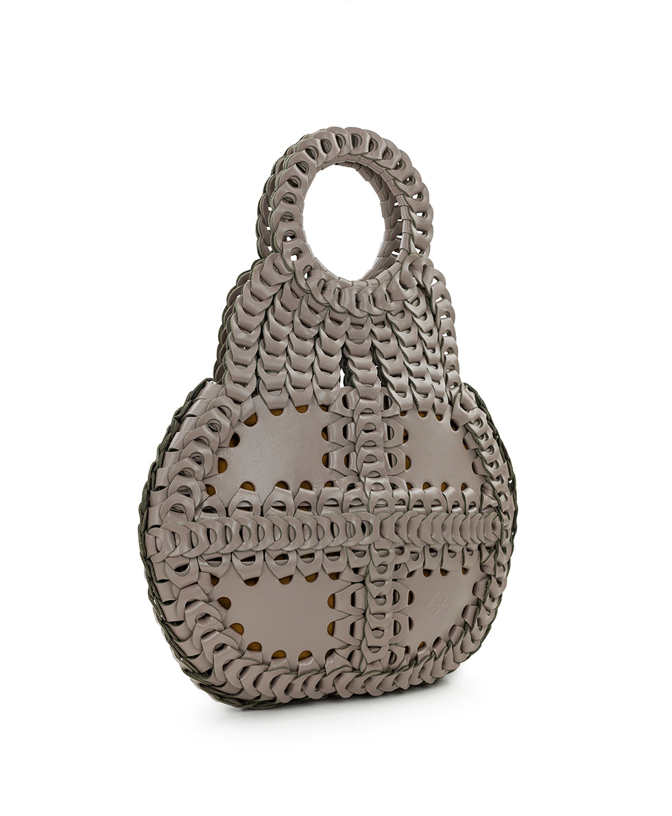 Female - Pisticci Flapover Crossbody Bag - Chainlink Leather - florence - by Patricia Nash - View 45 of 60