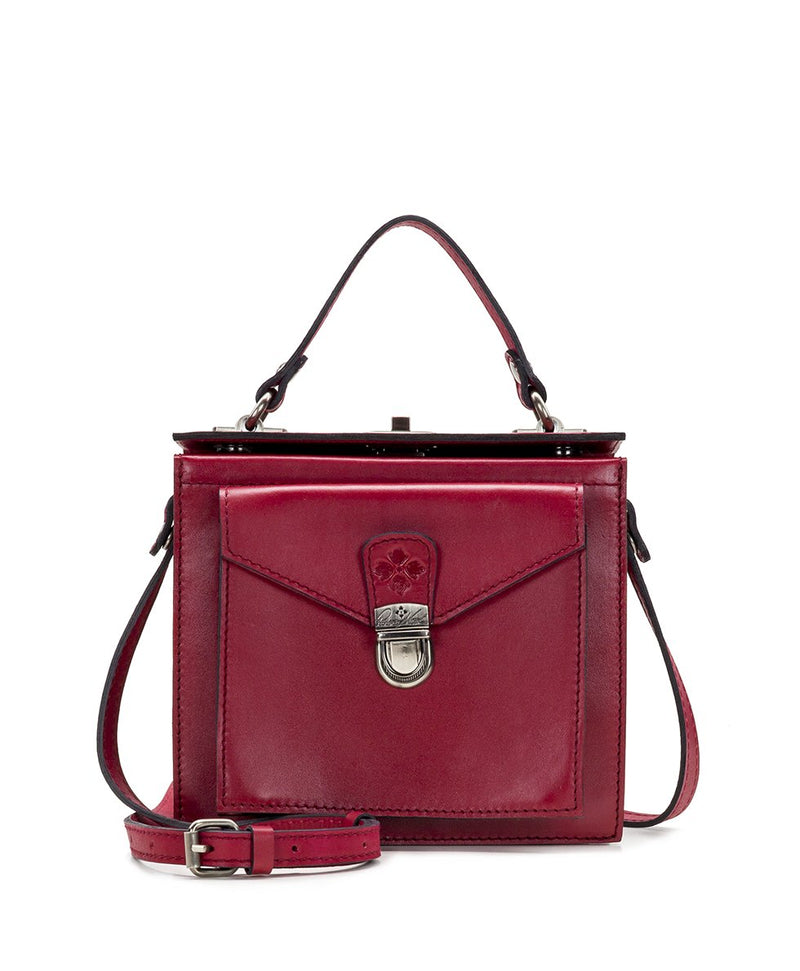 Carletti Square Crossbody - Waxed Vegetable Tanned Leather