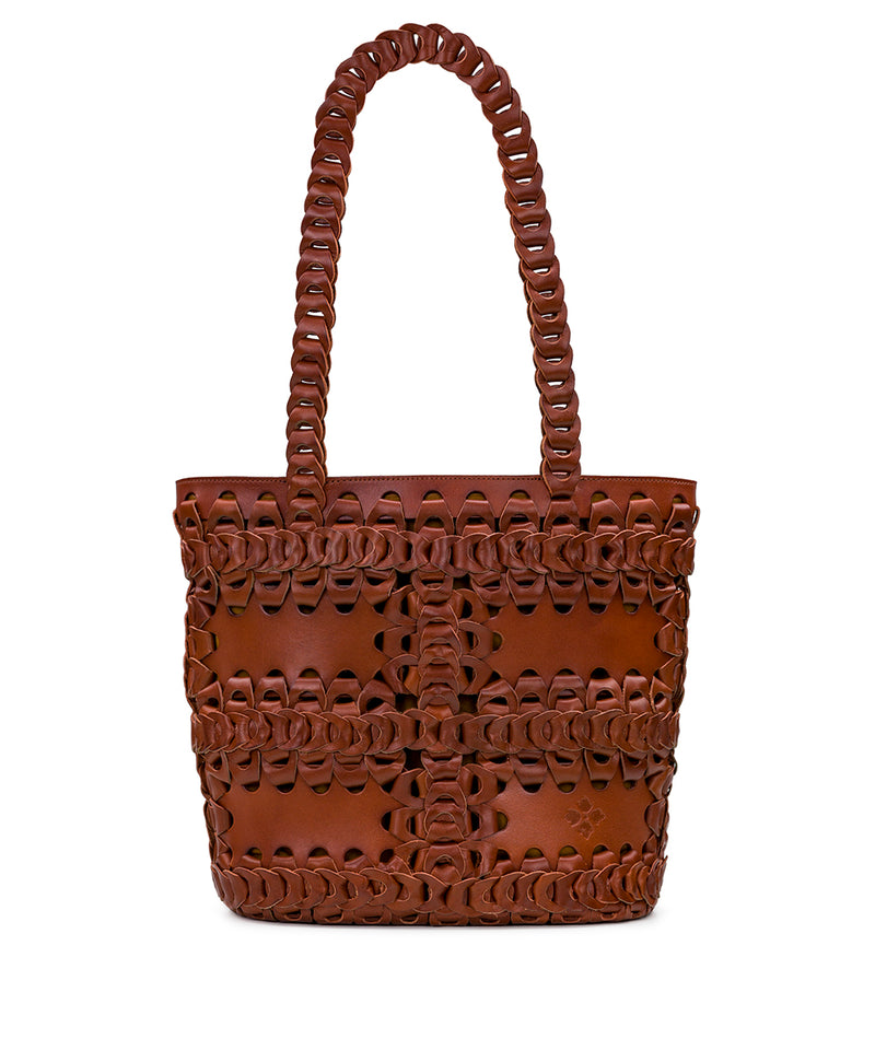 Ginosa Tote - Leather Chain Link