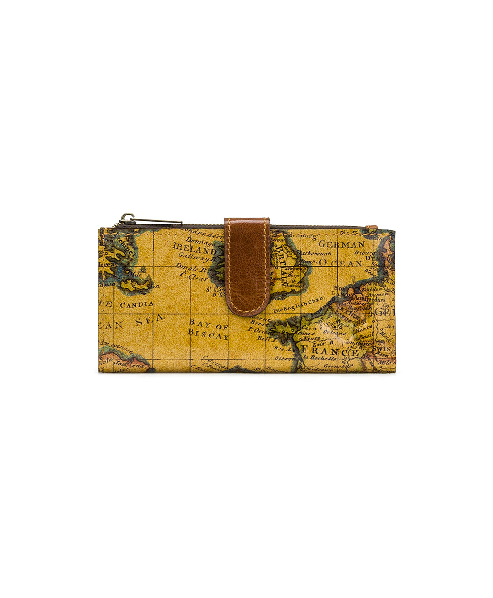 Nazari Wallet - European Map - european map - by Patricia Nash - View 1 of 4