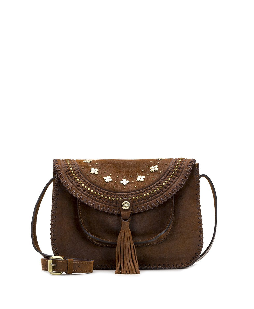 Beaumont Crossbody Oil Burnished Suede Patricia Nash