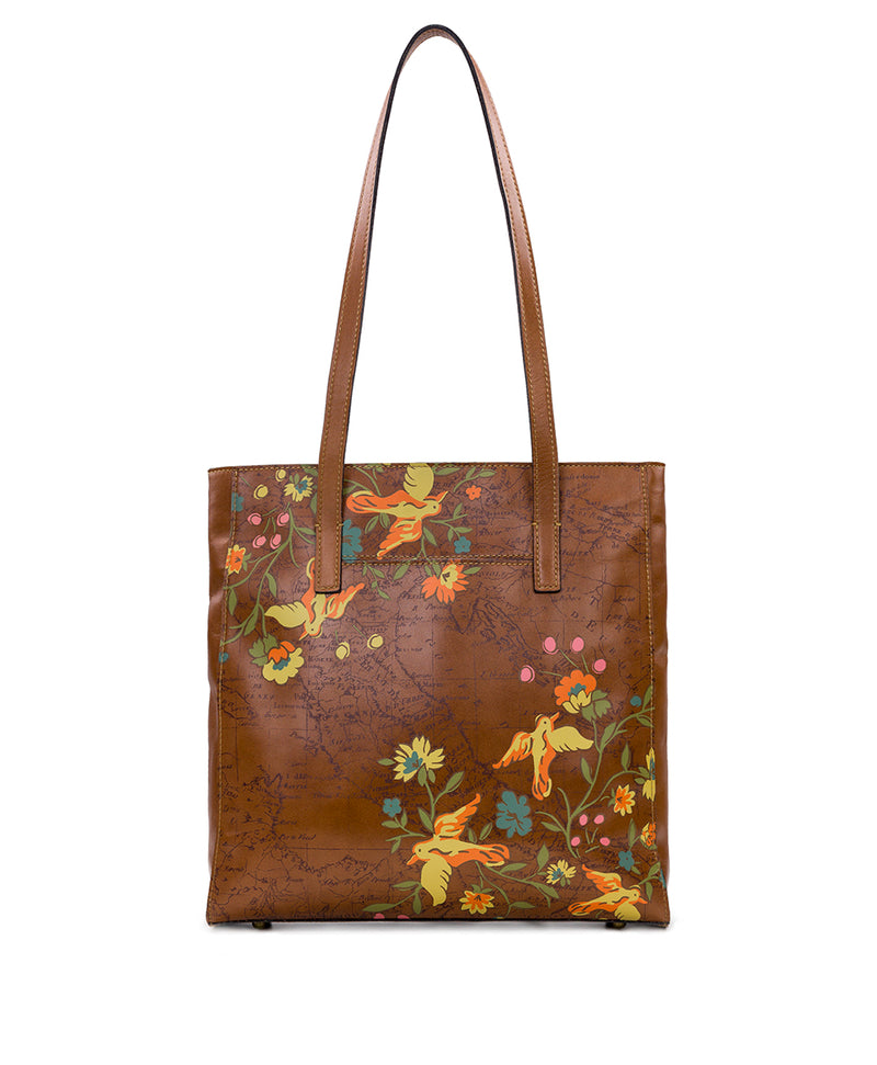 Viana Tote - Floral Map