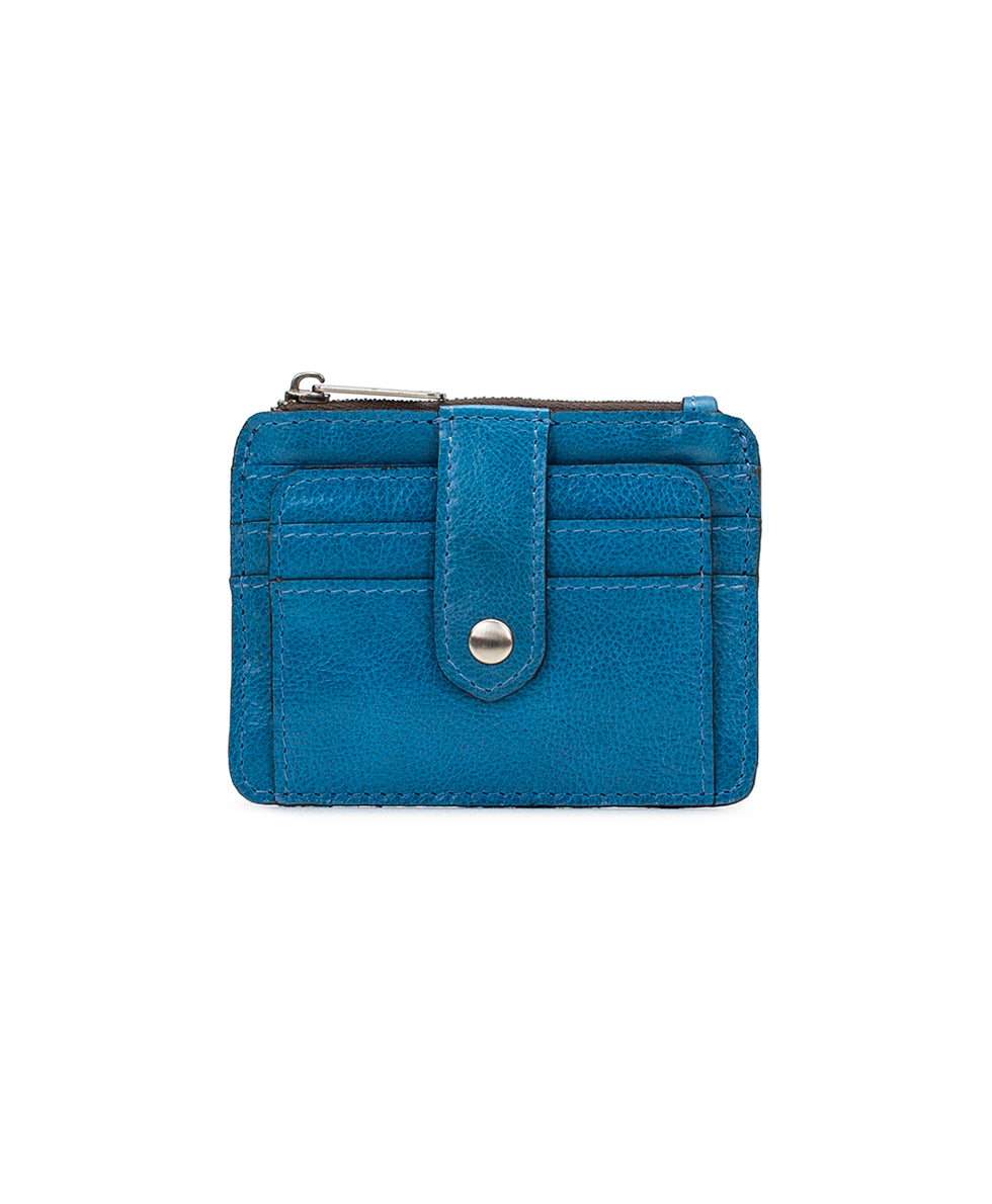 Cassis ID Case - Vintage Distressed Leather - rosewood - by Patricia Nash - View 5 of 30