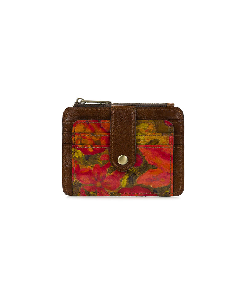 Cassis ID Case - Floral Oil Painting