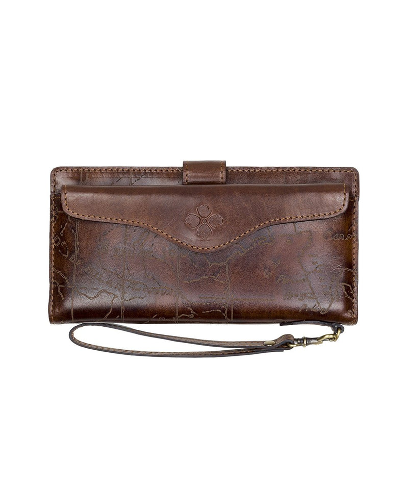 Valentia II Snap Wristlet - Laser Map