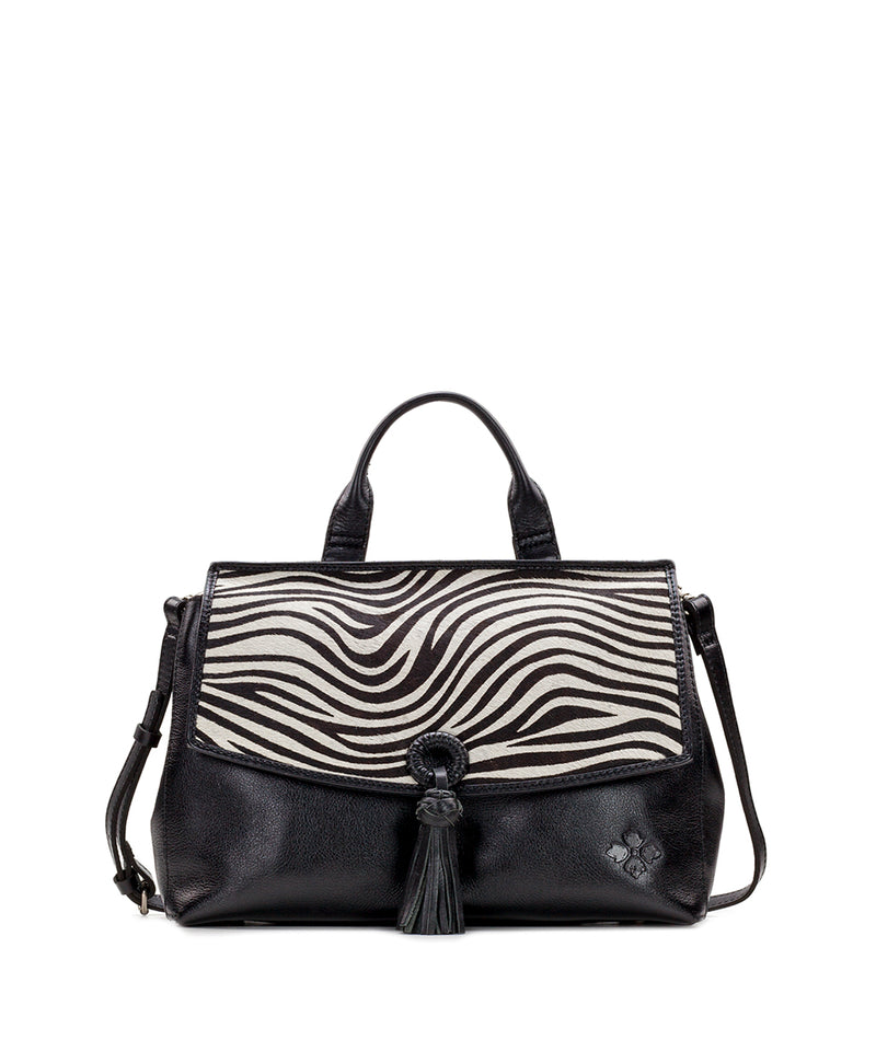 Mollia Satchel - Zebra Haircalf