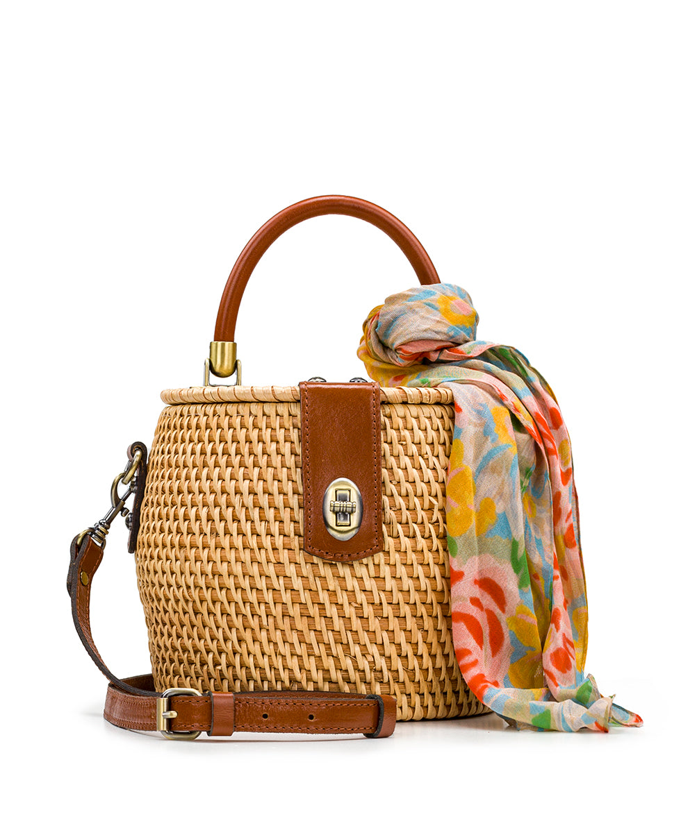 Patricia nash wicker outlet handbag