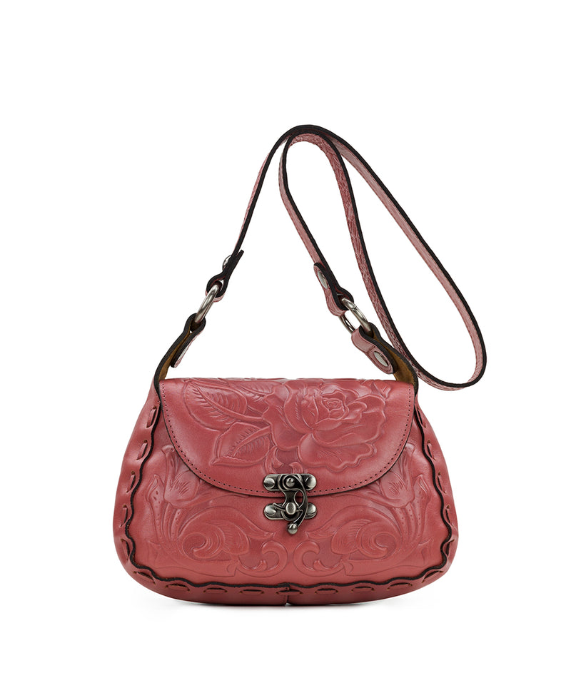 Micaela baguette leather crossbody Clearance