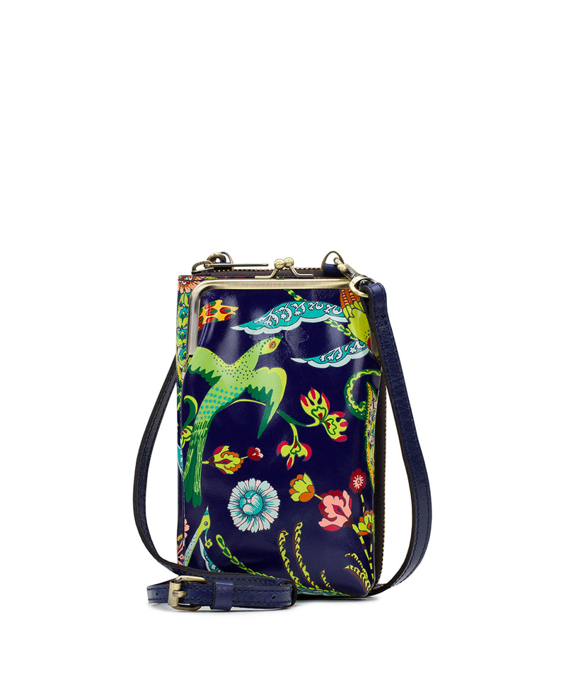 Pertina Frame Pouch - Birds of Paradise