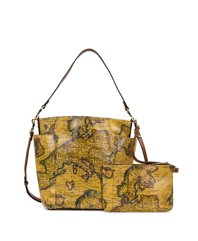 REDUCED‼️ Patricia Nash Octavia bucket bag EURO MAP Shoulder