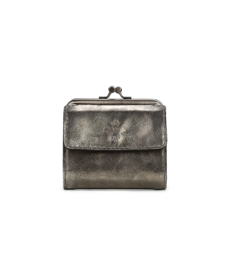 Astor Wallet - Distressed Metallics Leather