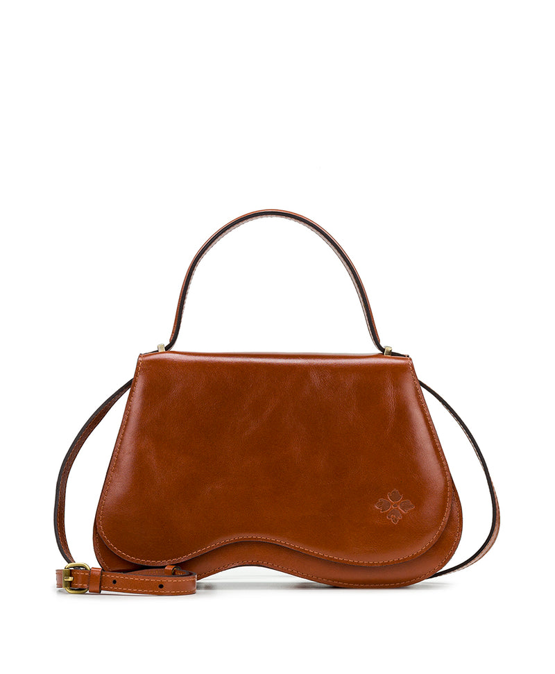 Longchamp Vintage Roseau Leather Shoulder Crossbody Bag