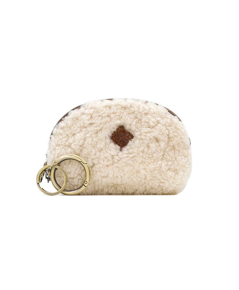 Keisley Cosmetic Key Fob - Sherpa Collection