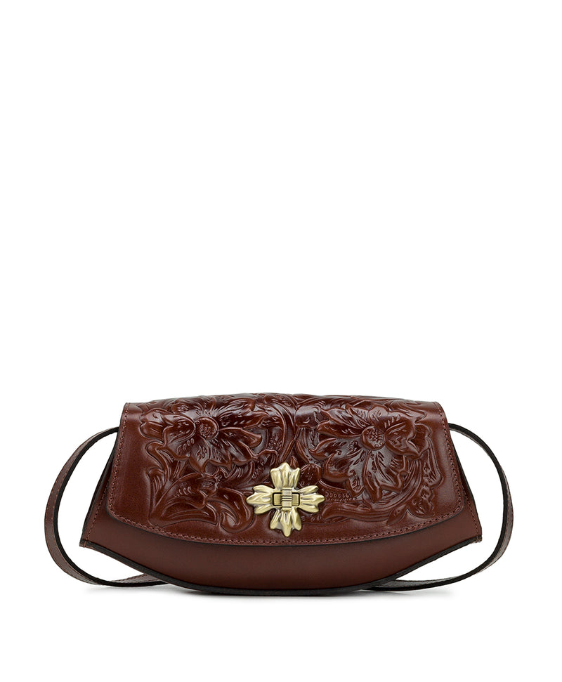 Leather Clutch with Wide Leather Veg Band or Money Bag