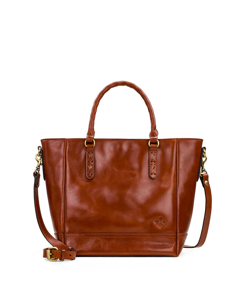 Amberleigh Tote Crossbody  - Vintage Vegetable Tanned Leather