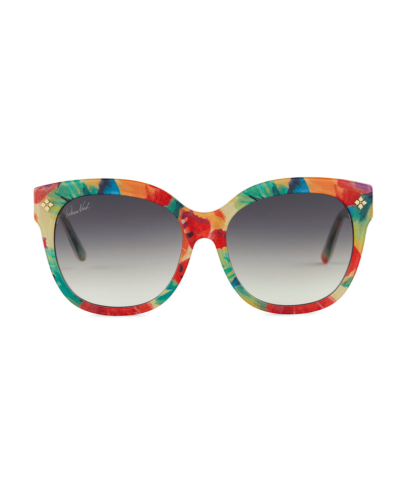 Audrey Sunglasses - Watercolor Butterfly