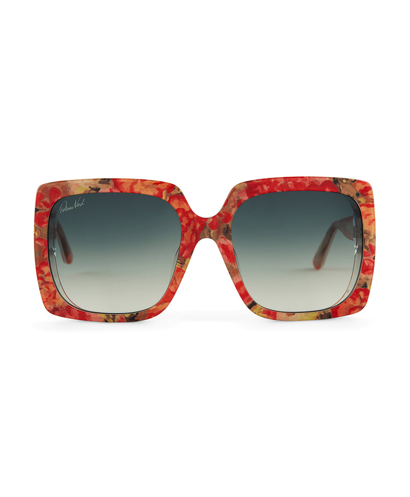 Jackie Sunglasses - Floral Oil Painting