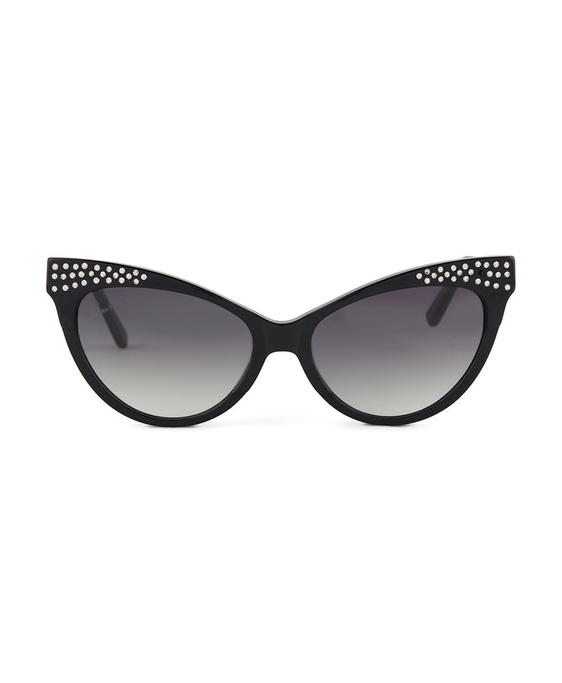 Monroe Cateye Sunglasses - Black