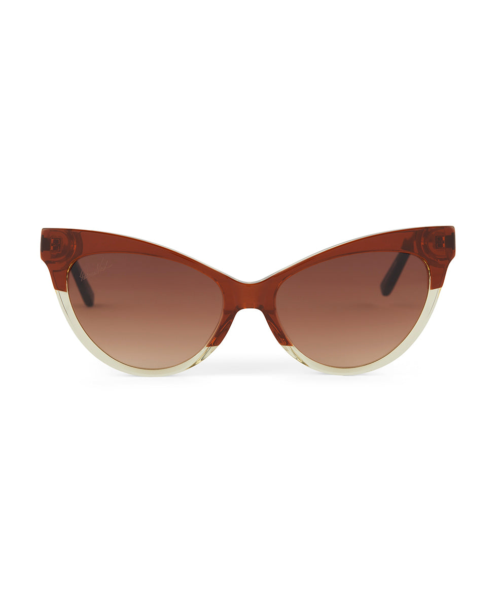 Monroe Cateye Sunglasses - British Tan - british tan - by Patricia Nash - View 1 of 8