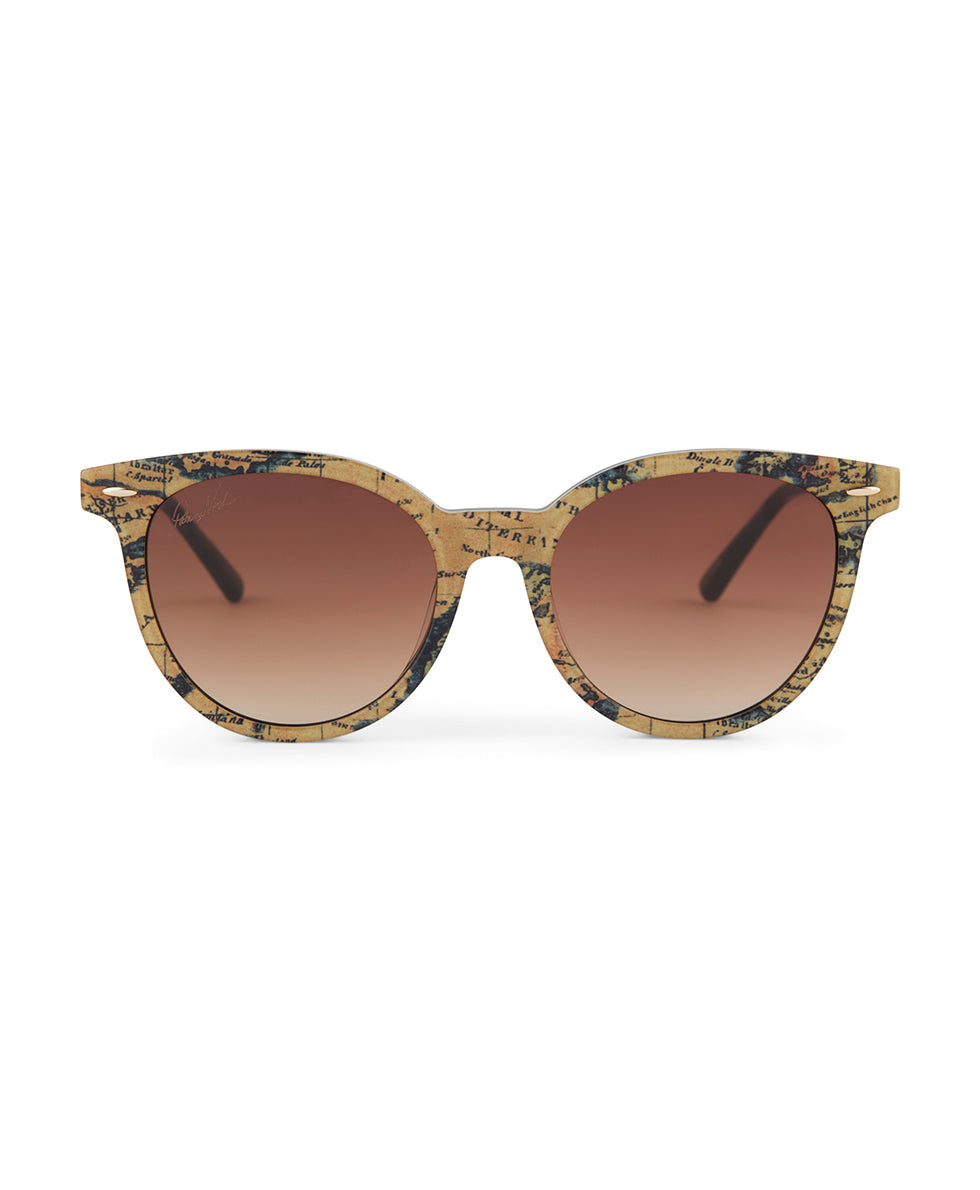 Blondie Sunglasses - European Map Print - european map - by Patricia Nash - View 1 of 11