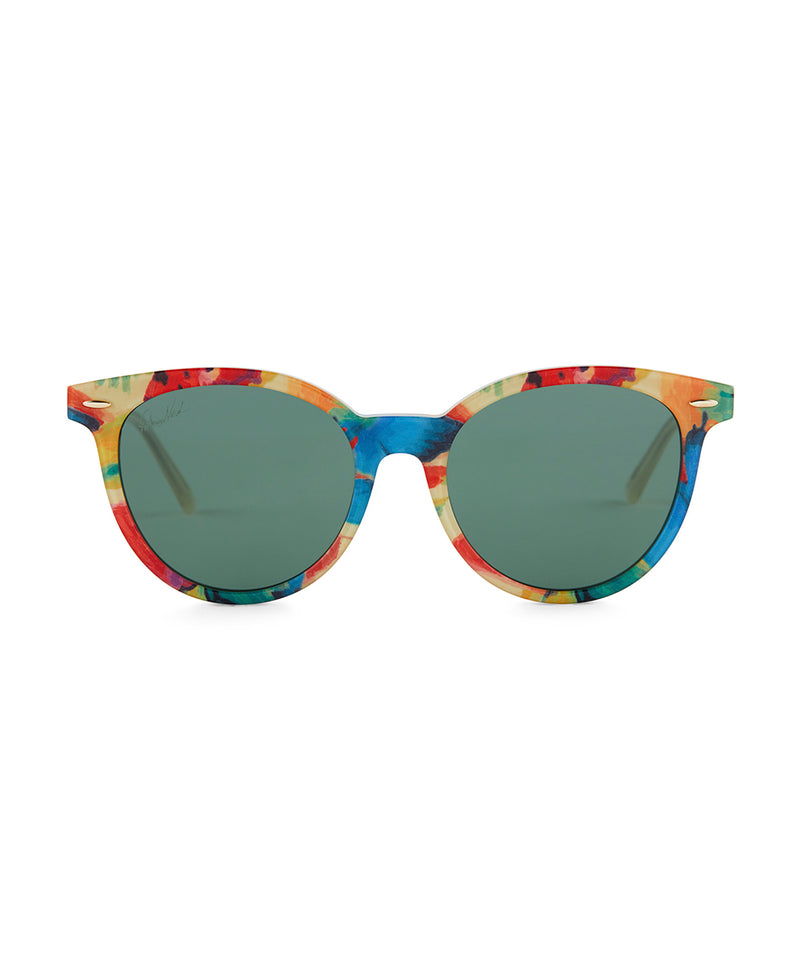Blondie Sunglasses - Watercolor Butterfly