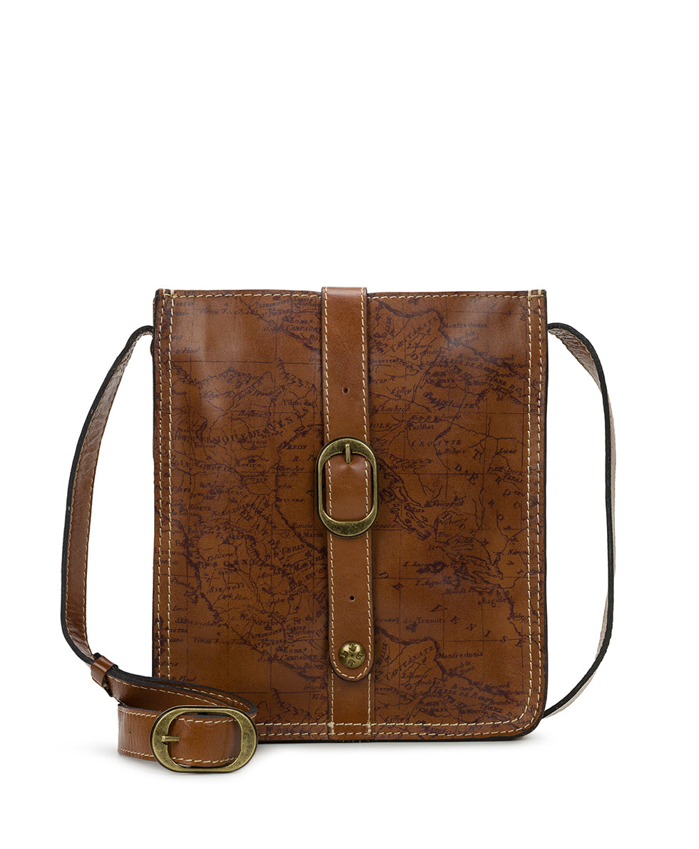 Venezia Pouch Bag - Signature Map - by Patricia Nash - View 1 of 4