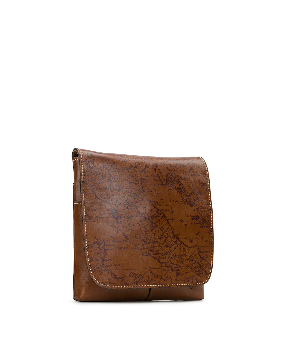 Female - Granada Crossbody Bag - Signature Map - signature map - by Patricia Nash - View 3 of 4