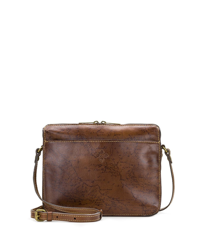Patricia Nash Heritage Collection Nazaire Top Zip Crossbody Bag