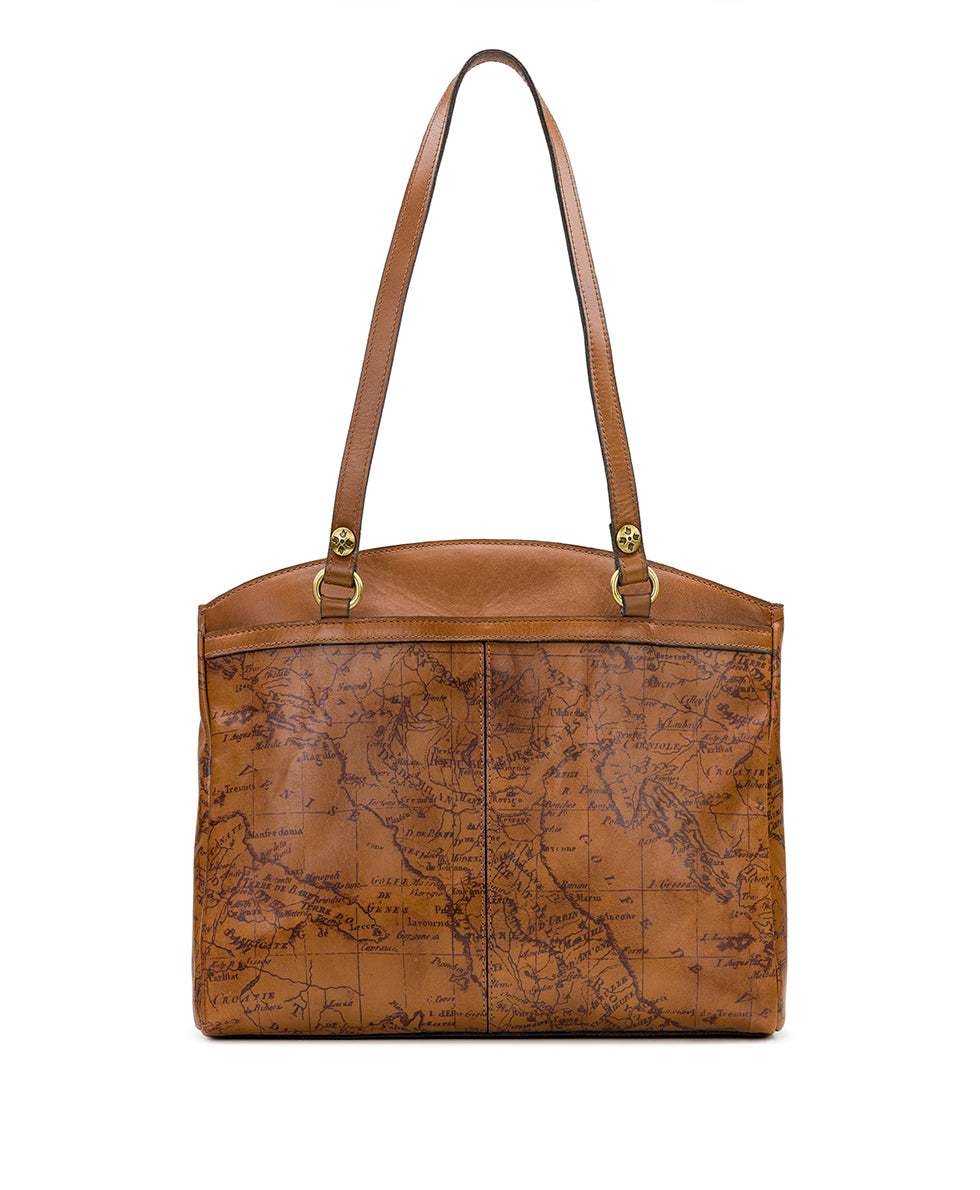 Female - Poppy Tote - Signature Map - by Patricia Nash - View 3 of 4