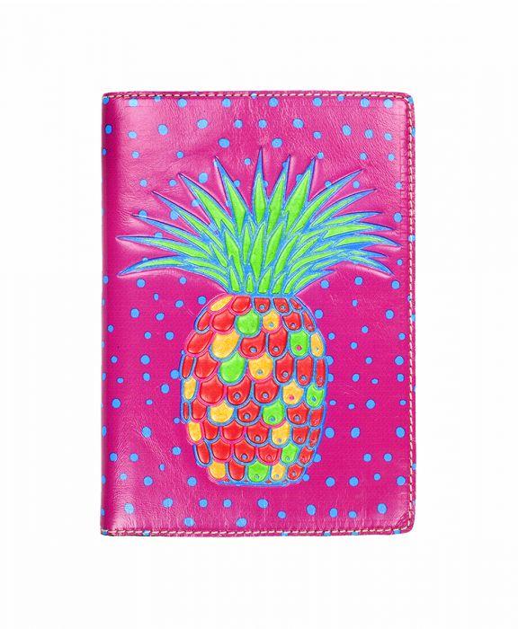 Vinci Journal - Pineapple Polka Dot Pink