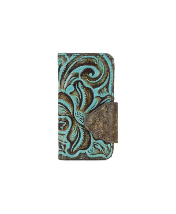 Alessandria iPhone 8 Case - Tooled Turquoise