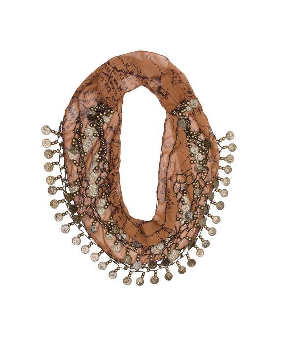 Female - Scarf Map Coin - by Patricia Nash - View 1 of 3