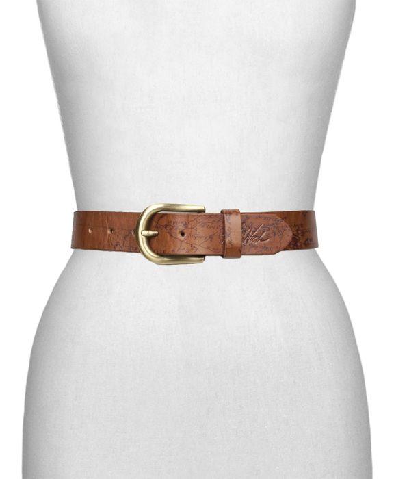 Female - Vietri Belt - Signature Map - by Patricia Nash - View 2 of 3