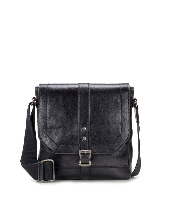 Male - North/South Crossbody Bag - Heritage - black - by Patricia Nash - View 1 of 7